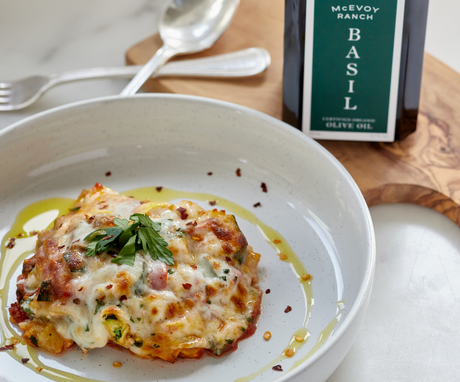 Organic Basil Olive Oil - 375ml