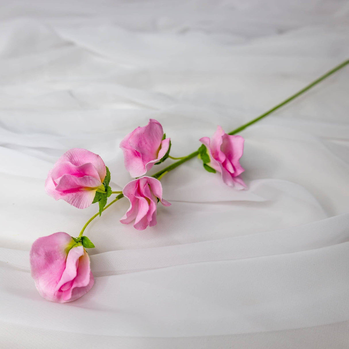 Pink Sweet Pea  - Realistic Artificial Flowers