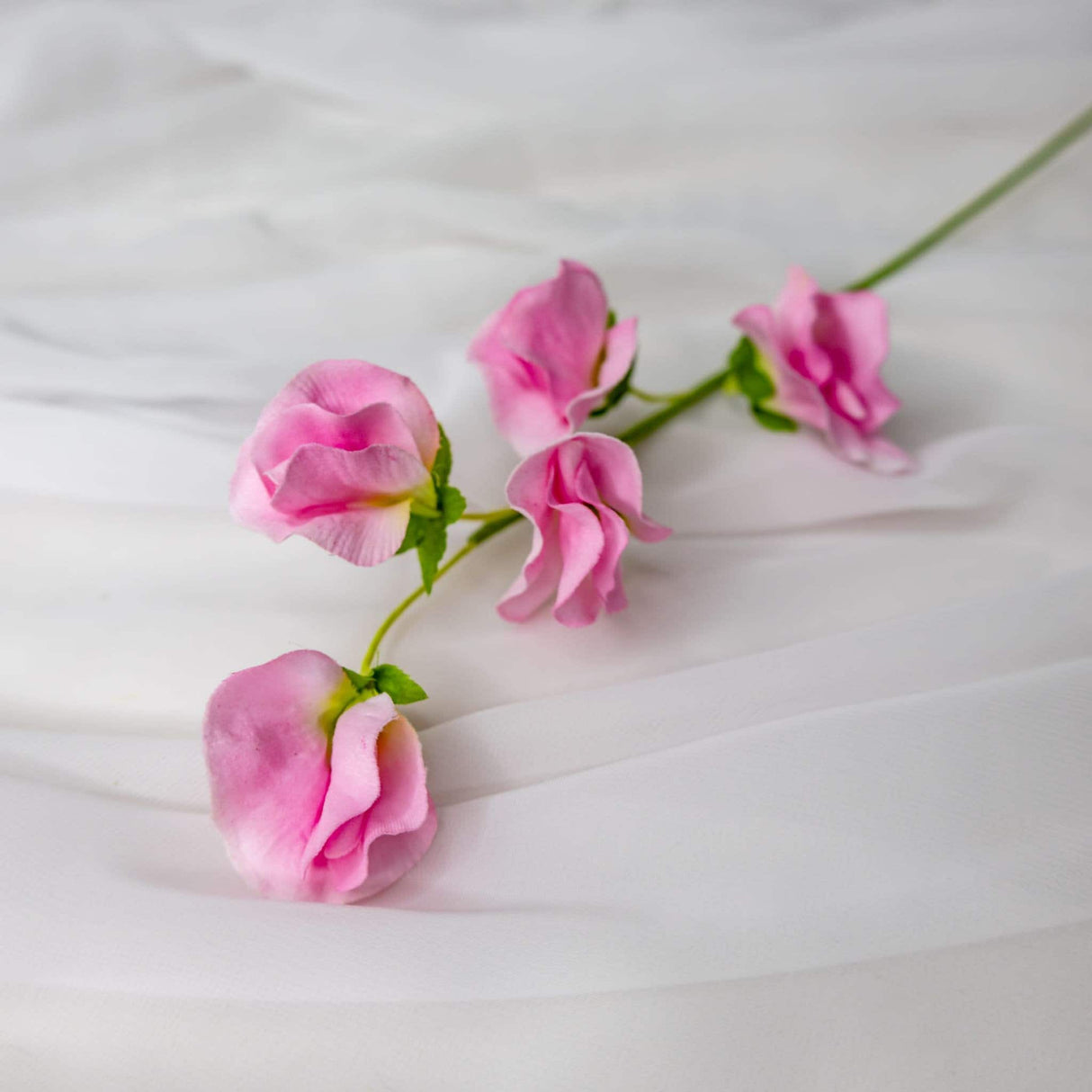 Pink Sweet Pea  - Realistic Artificial Flowers