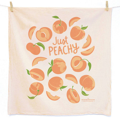 PEACH TART (Peach, Lemon) - Tea Towel Set of 2