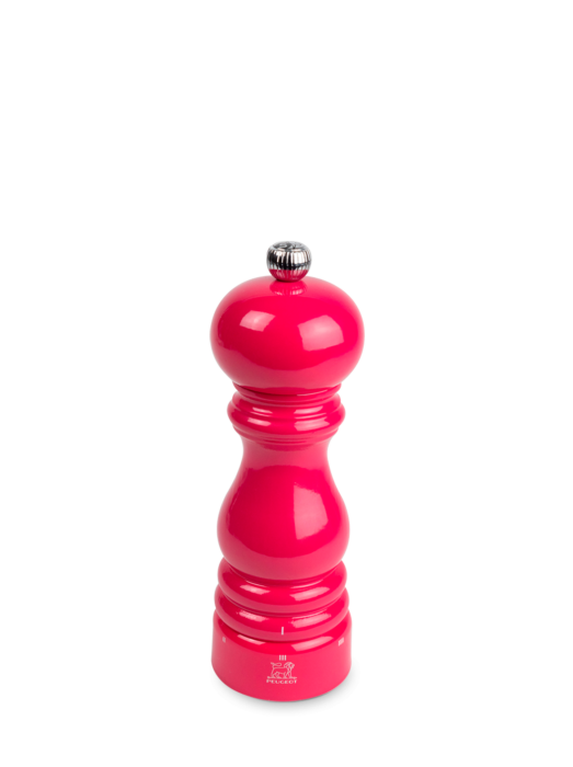 Candy Pink Wood Pepper Mill