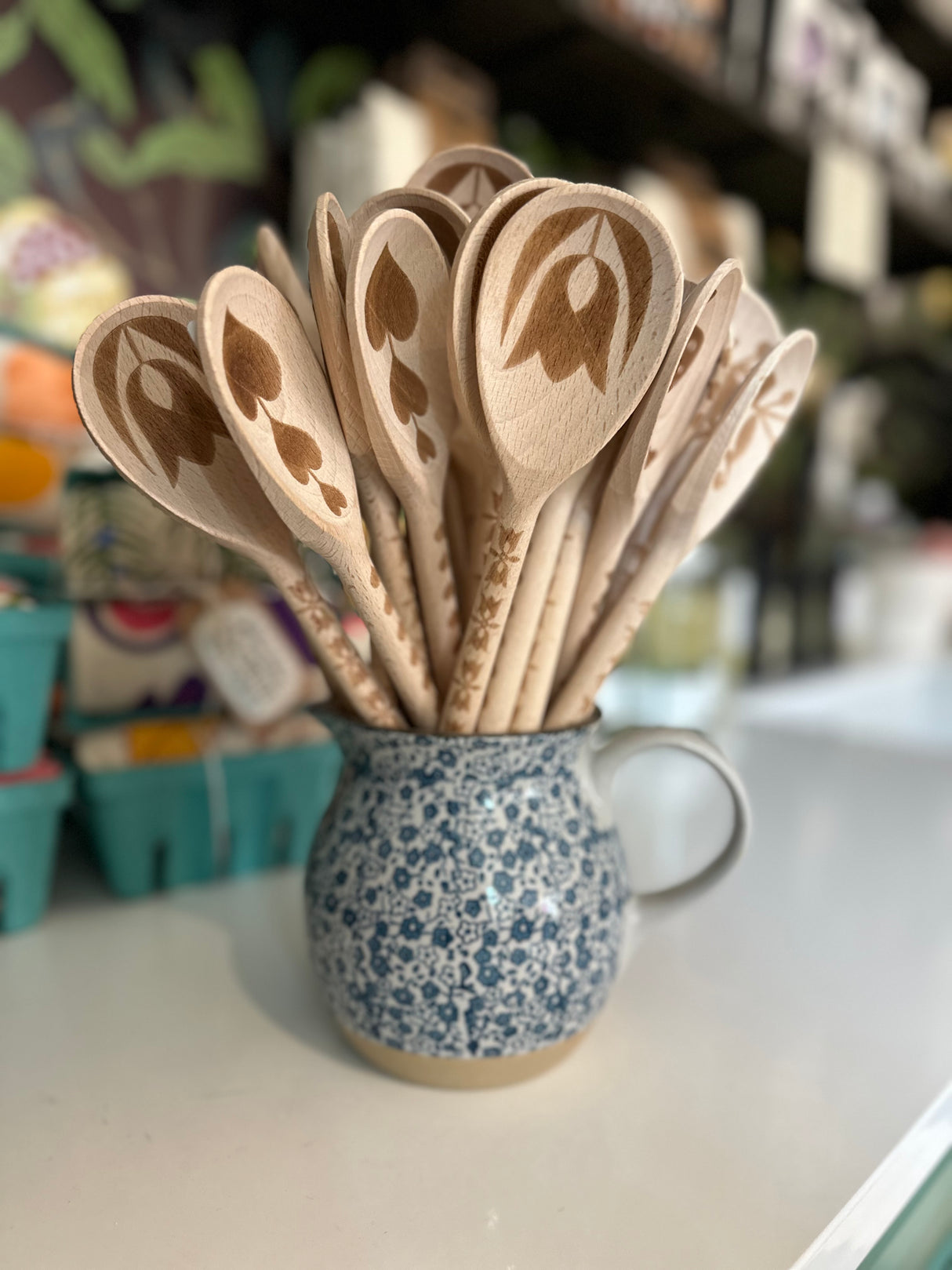 Engraved Wood Spoon