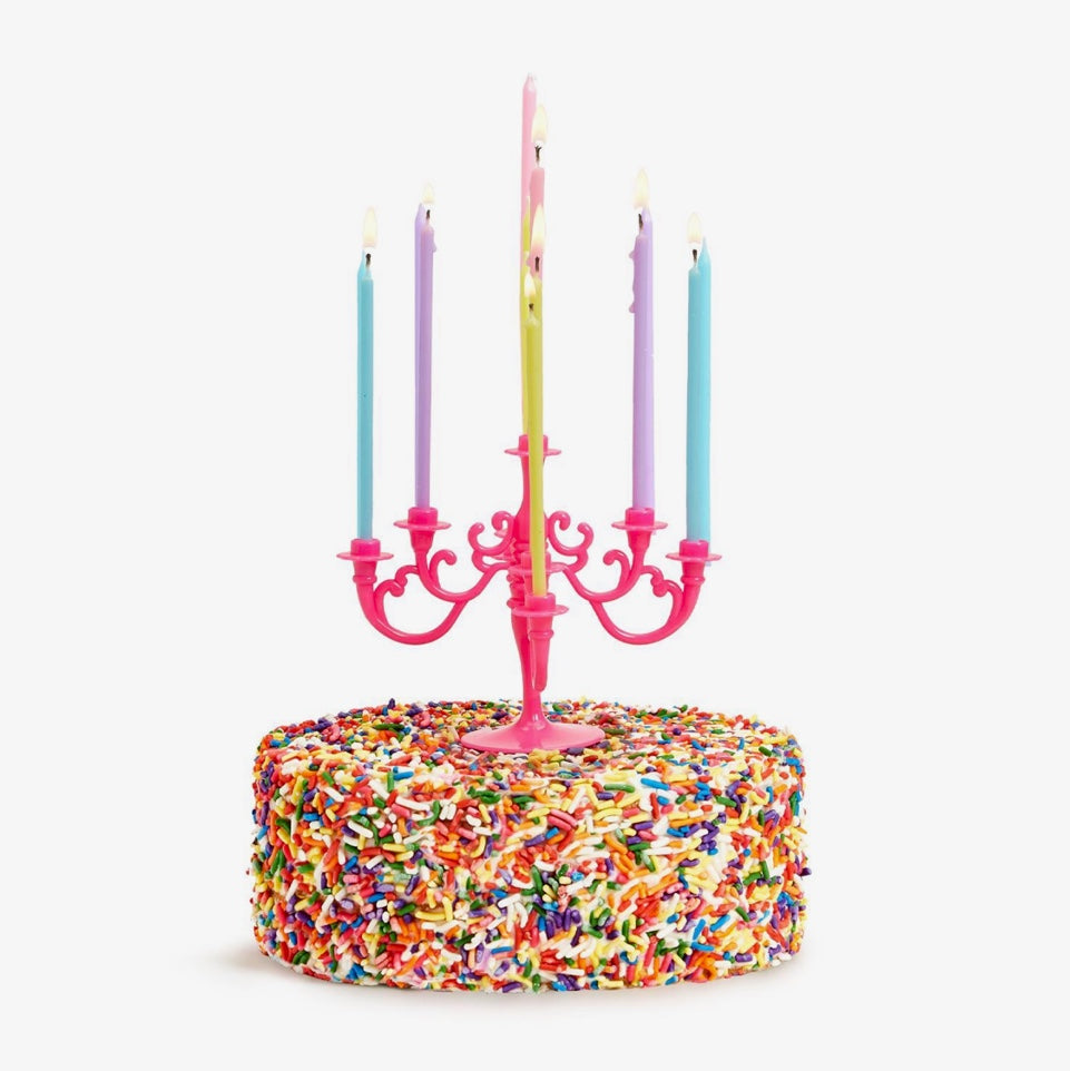 Candelabra Cake Topper