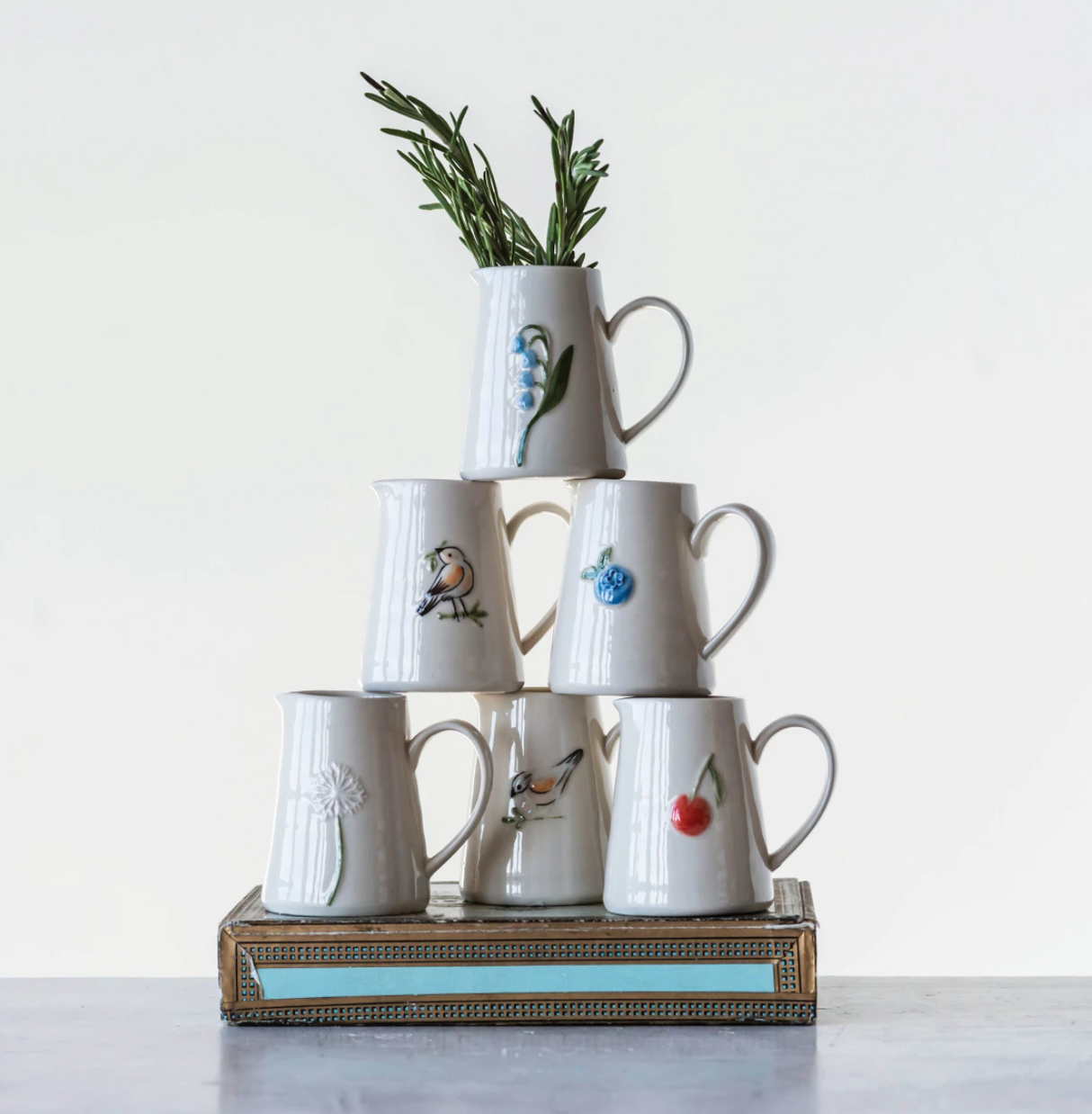 Stoneware Creamer Flute