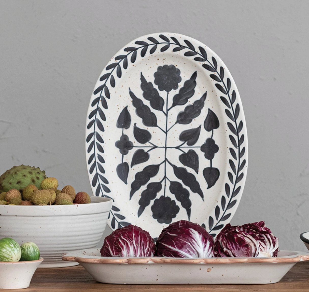 Floral Platter