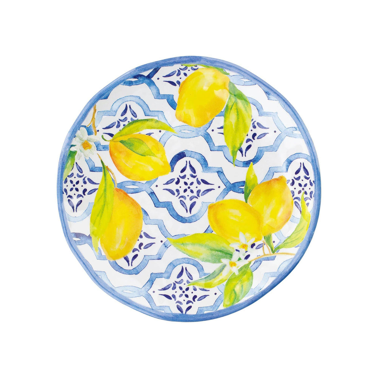 Lovely Lemons 6" Melamine Plate Set of 4