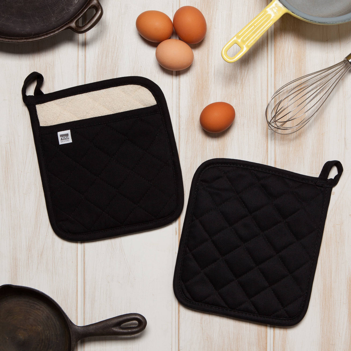 Superior Black Potholder