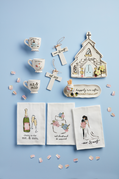 Mr. & Mrs. Cotton Hand Towel