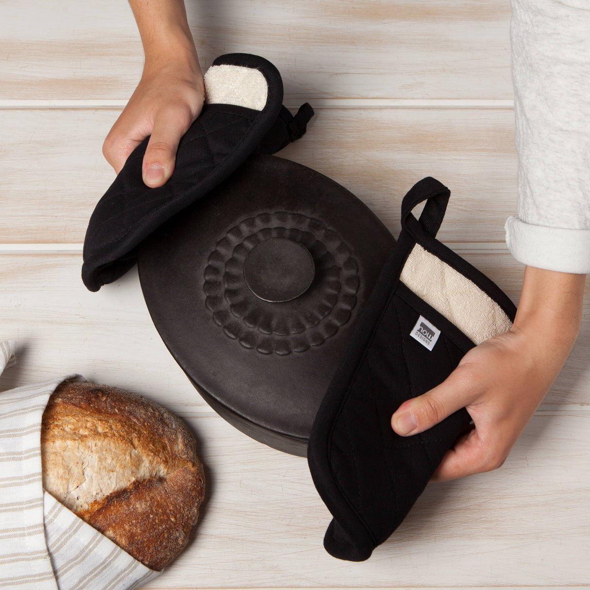 Superior Black Potholder