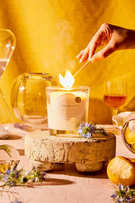 Rewined Champagne Candle 10 oz