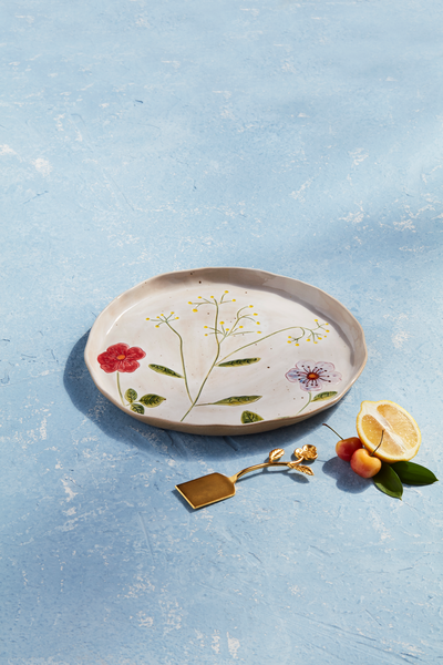 Flower Platter Set