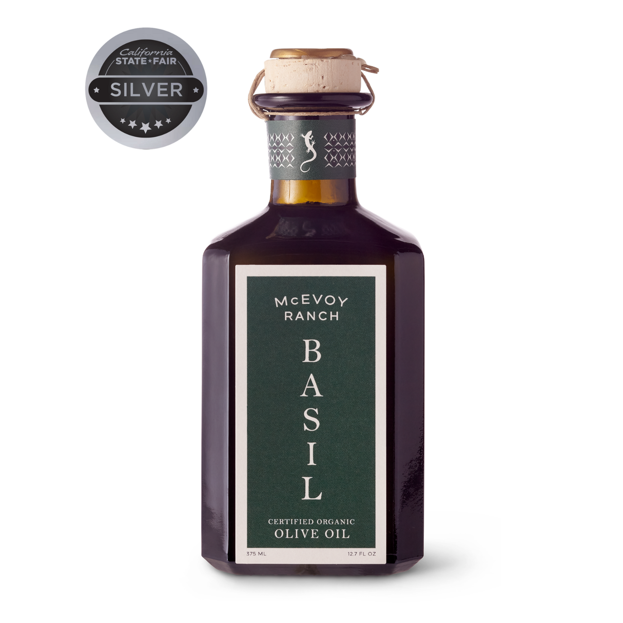 Organic Basil Olive Oil - 375ml