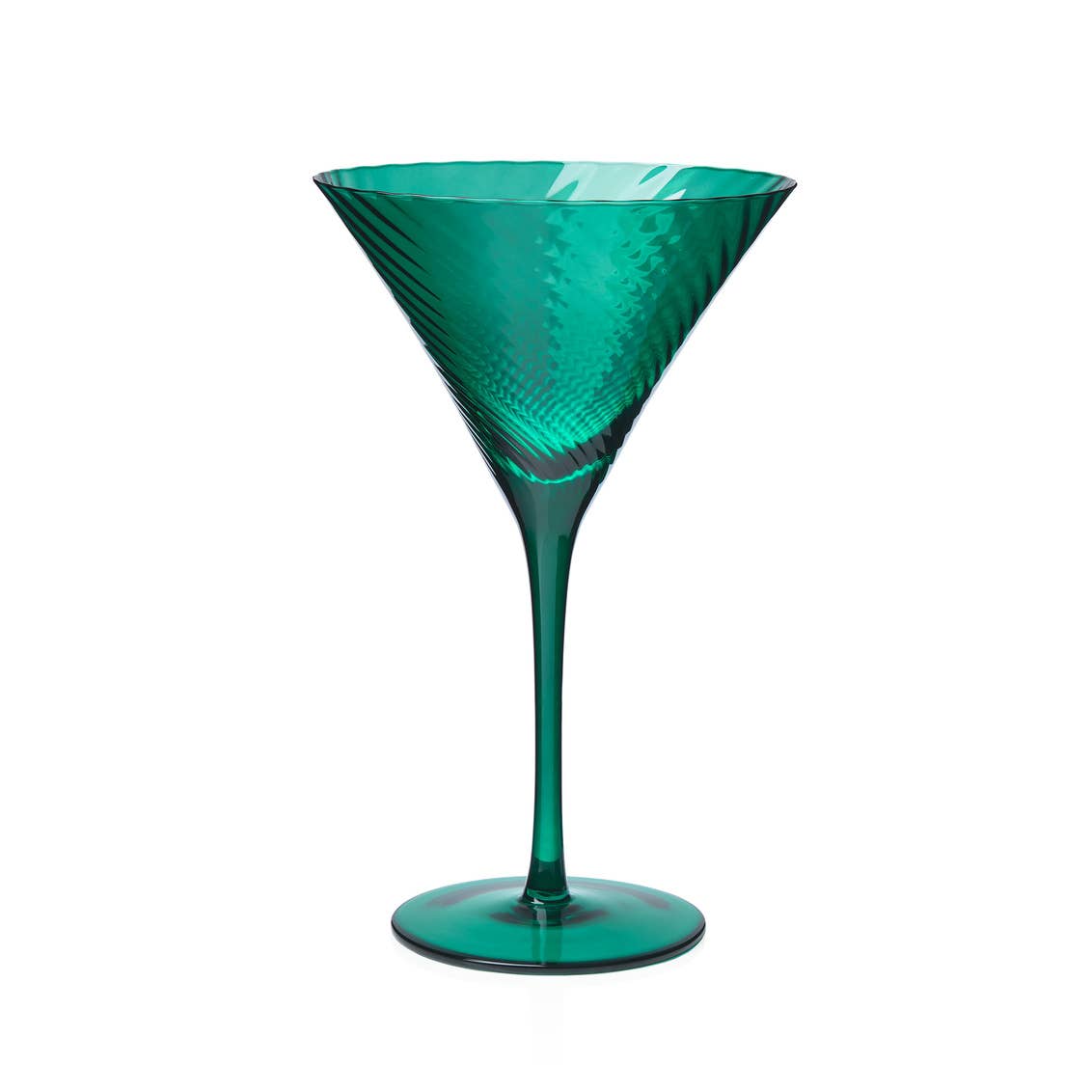 Emerald City Martini Glass