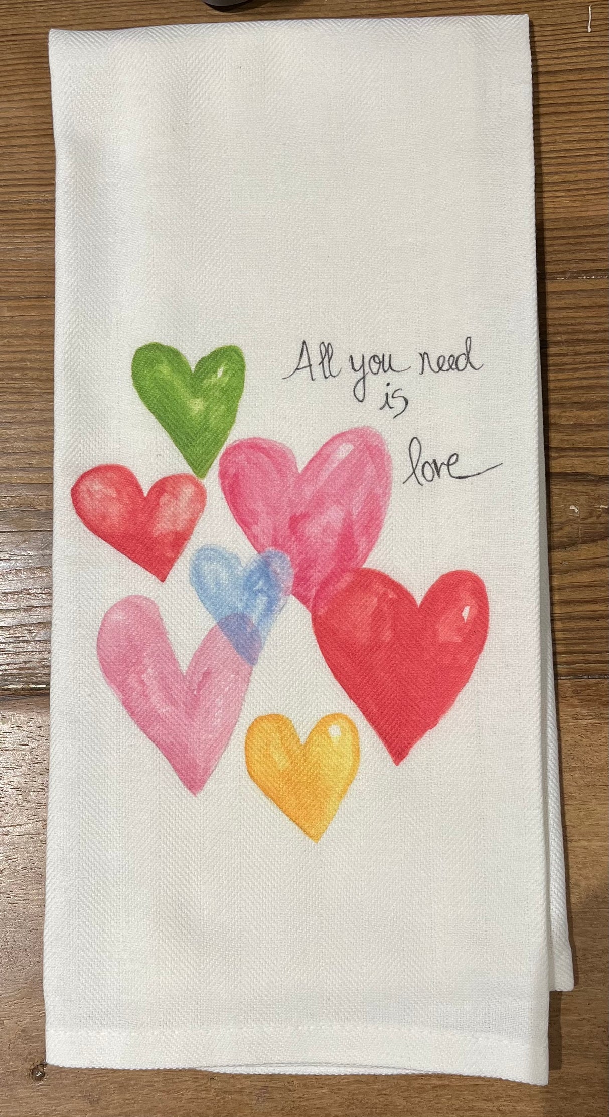 All You Need Is Love Tea Towel