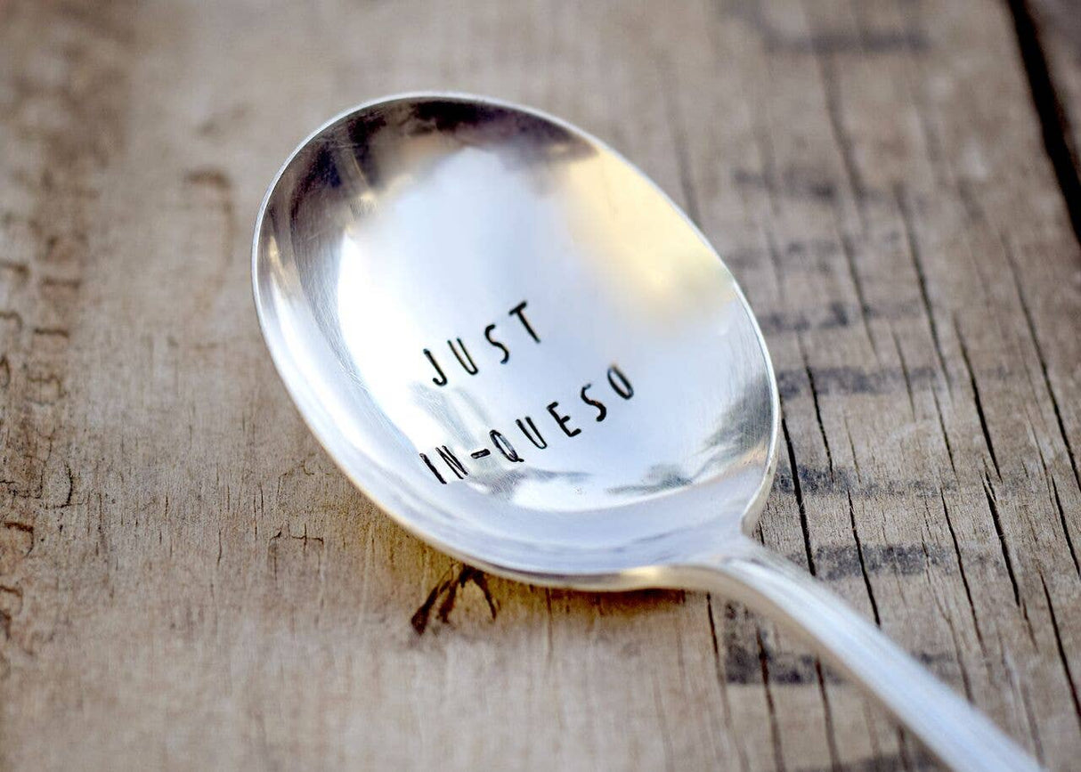 Just In-queso Round Spoon