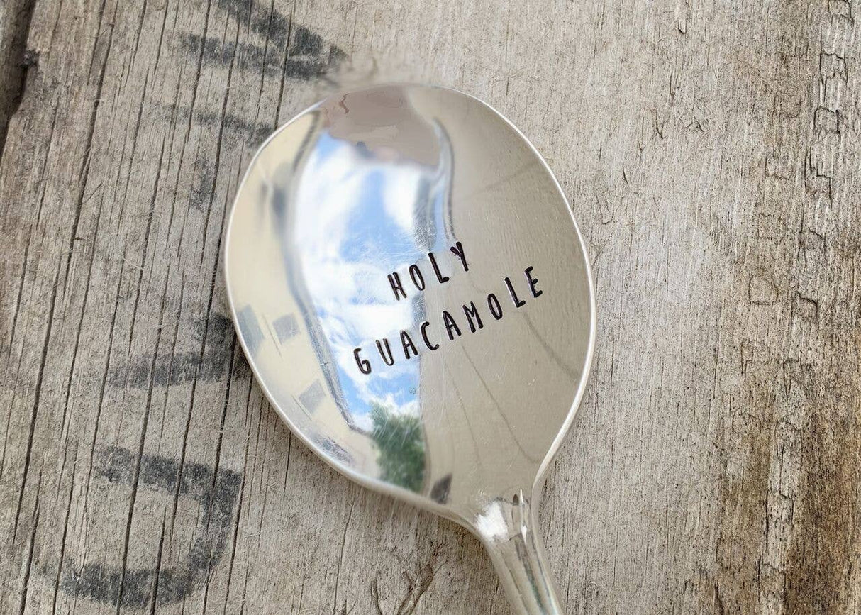 Holy Guacamole Round Spoon