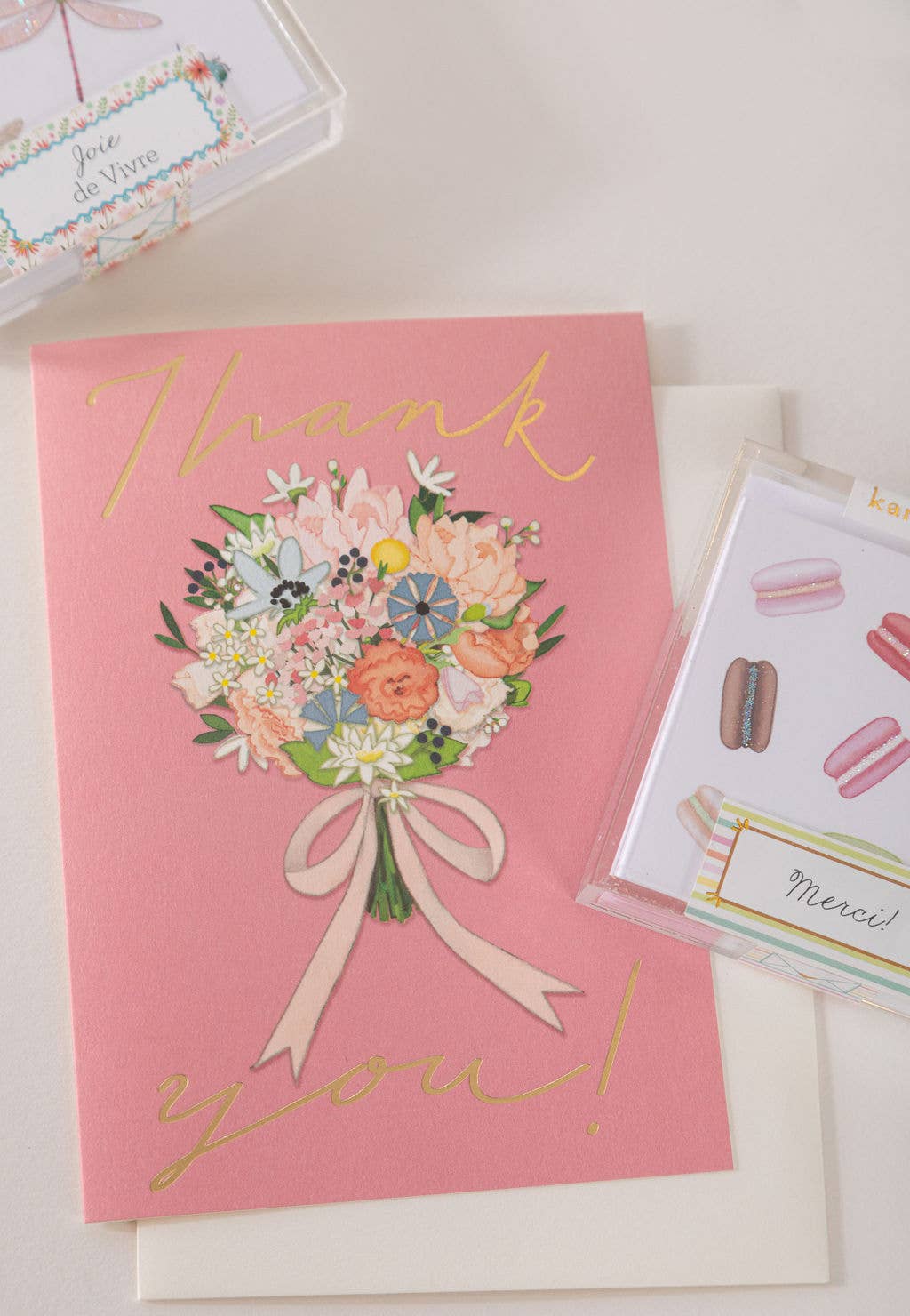 Thank You Bouquet Greeting Card
