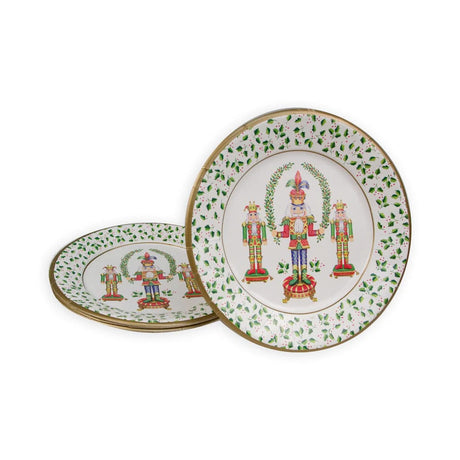 Nutcracker Christmas Dinner Plates