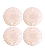 Scalloped Blush Luster Salad Plate