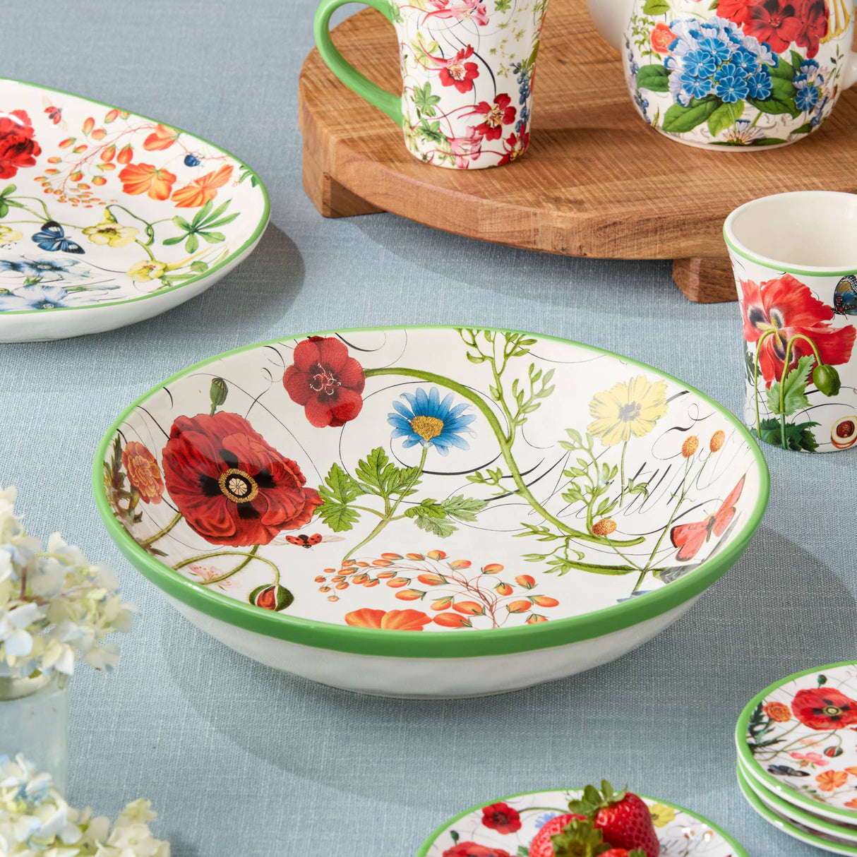Greenhouse Serving Bowl 13in x 3in