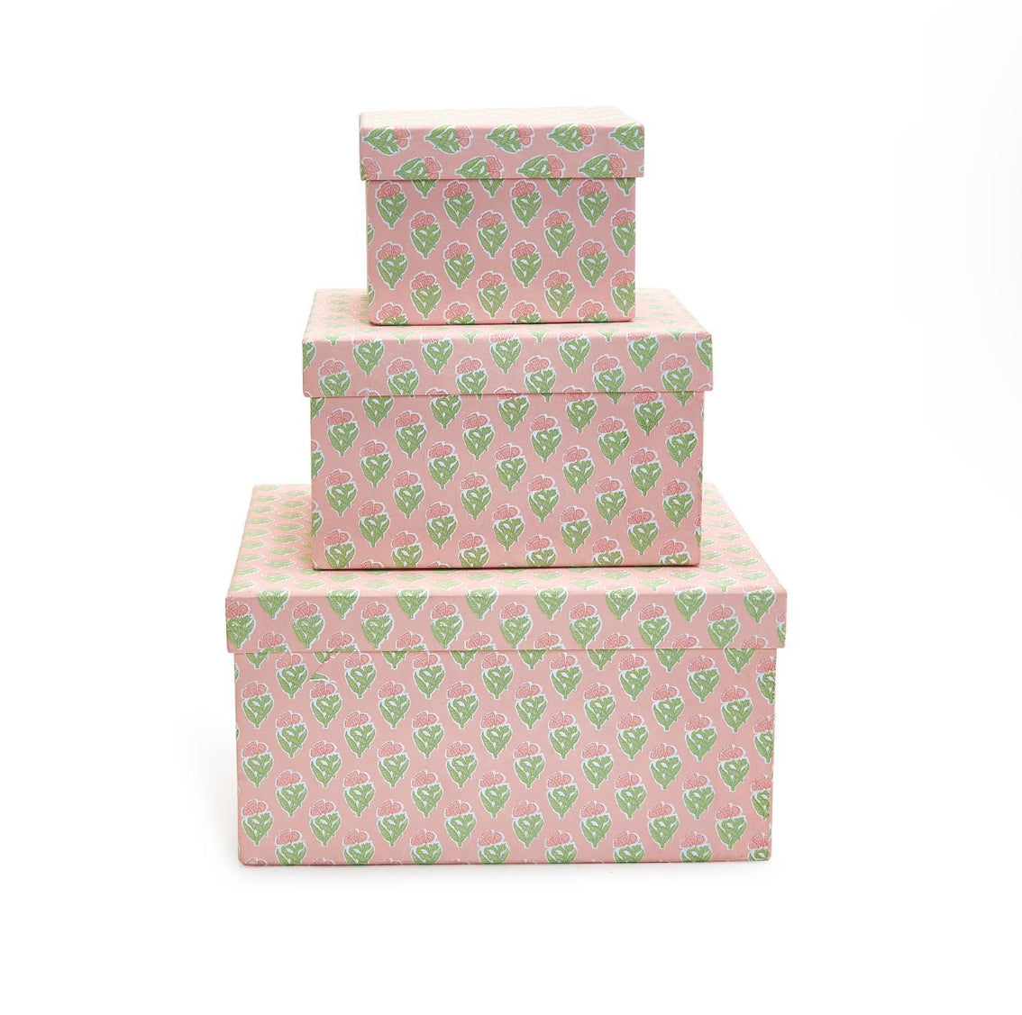 Floral Cotton Paper Box Assortment