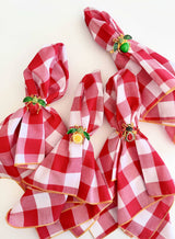 Fruit Fly Napkin Rings, set of four