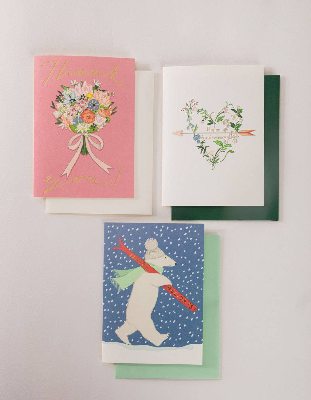 Thank You Bouquet Greeting Card