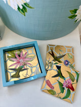 Humming Bird Coaster Set