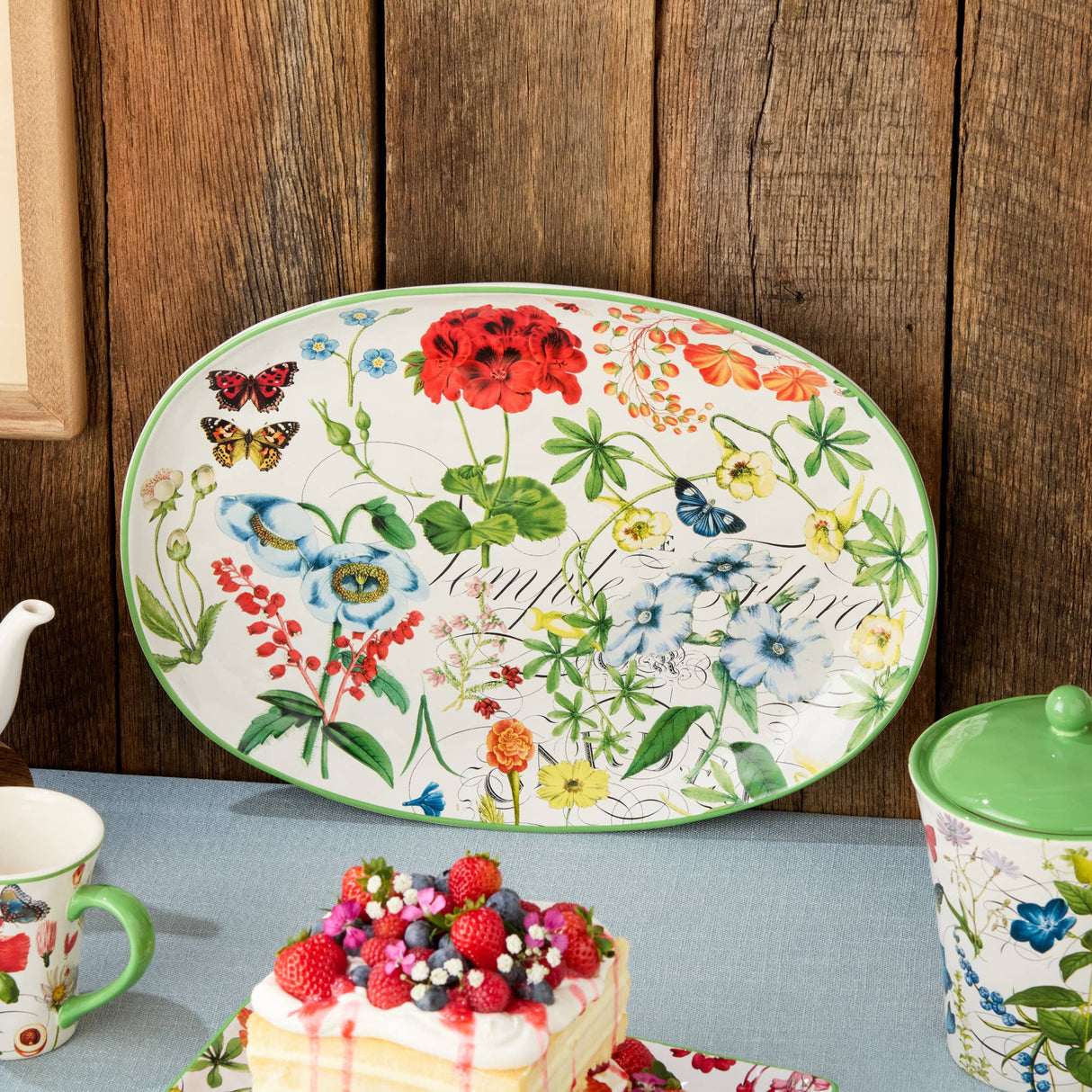 Greenhouse Oval Platter 16in x 12in