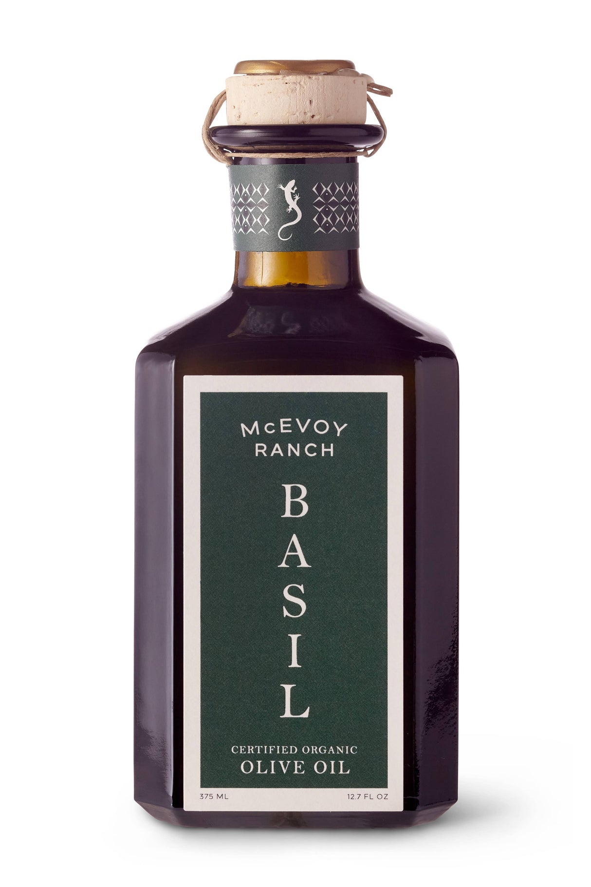 Organic Basil Olive Oil - 375ml