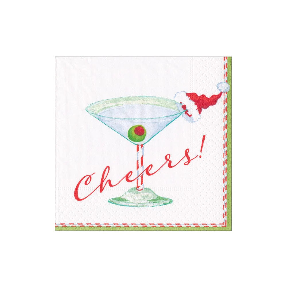 Christmas Cocktail Cheers! Paper Napkins