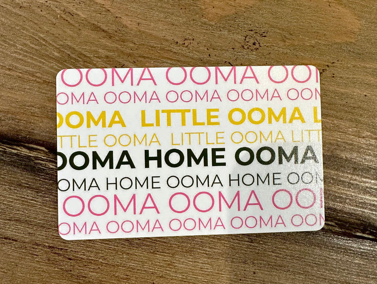 OOMA Gift Card