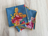 Happy Day Bouquet Cloth Napkins, set of four