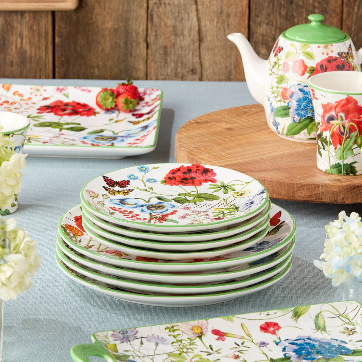 Greenhouse Salad Plates 8.5in asst