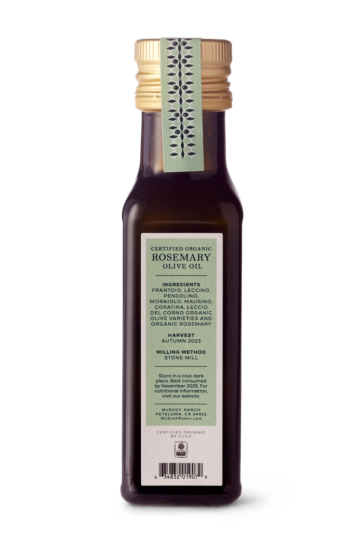 Organic Rosemary Olive Oil 100 ml