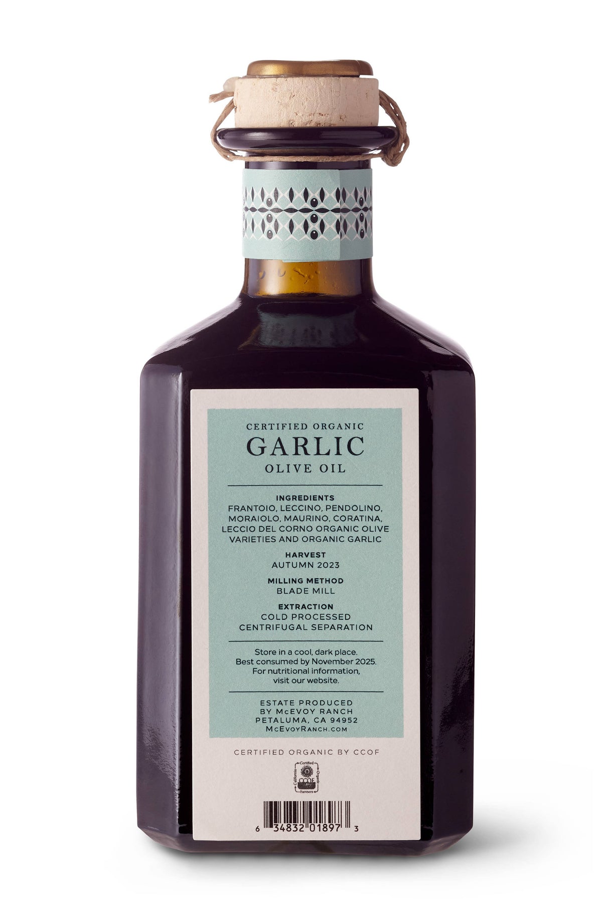 Organic Garlic Olive Oil