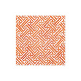 Fretwork Orange Cocktail Napkins