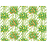 Citrus Topiaries Rectangle Paper Placemats