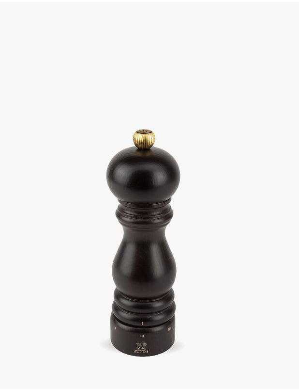 Black Wood Pepper Mill