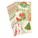 Botanical Ornaments Paper Guest Towel Napkins