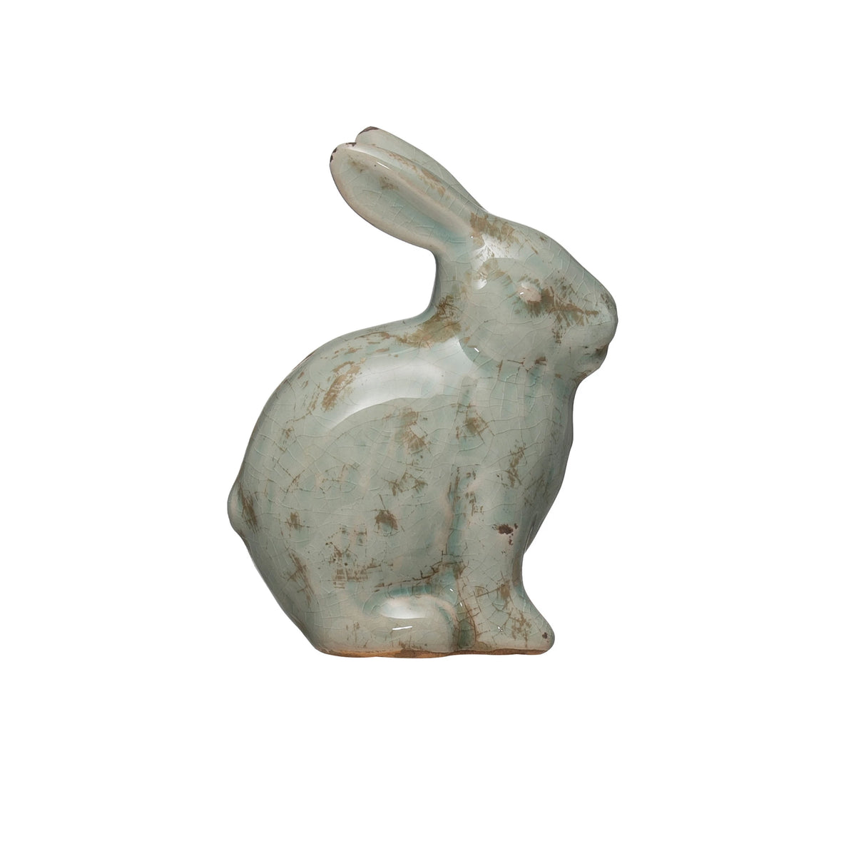 Distressed Teracotta Rabbit