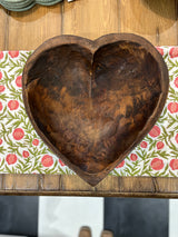 Heart Carved Bowl