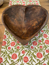 Heart Carved Bowl