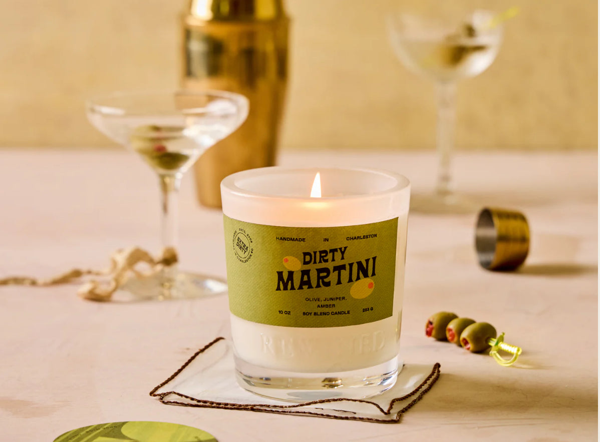 Dirty Martini Candle 10oz