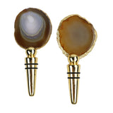 Agate Wine Stopper