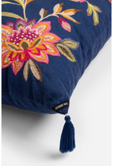 Gracie Linen Embroidered Pillow