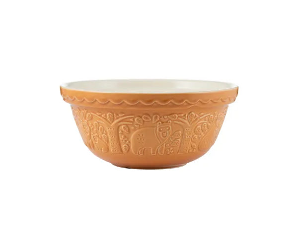 Mason Cash In The Forest Ochre Mixing Bowl S24(9.75")