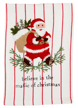 Santa Embroidered Towel