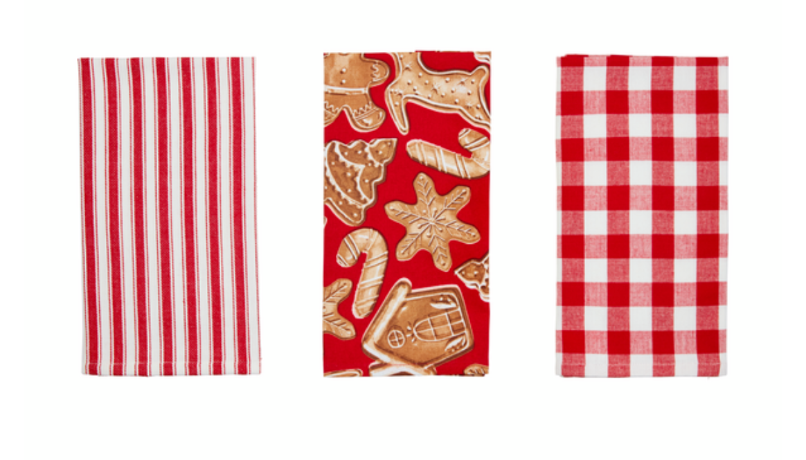 Cookie Christmas House Towel Set