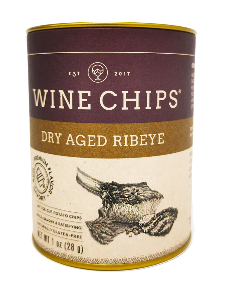 Dry Aged Ribeye Wine Chip